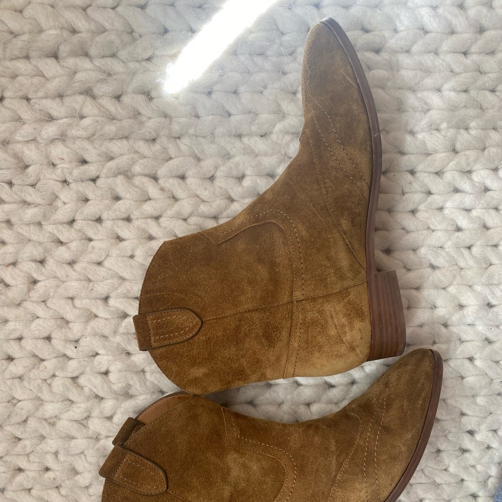 Sezane western ankle boots size 7